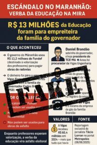 Governo do Maranhão desmonta fakenews e nega uso indevido de recursos da educação