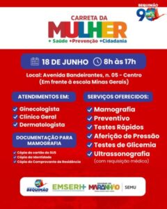 #Bequimão90Anos: Zé Martins vai promover ações de saúde da mulher e bucal, na programação do aniversário do município