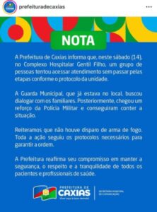 Desesperada com os avanços, oposição em Caxias inventa fatos e denigre a imagem do comandante da PMMA no município…
