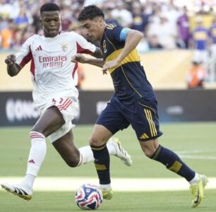 Boca Juniors abre 2 a 0, mas cede empate ao Benfica em jogo pelo Mundial de Clubes