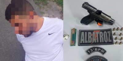 Suspeito de chefiar facção criminosa é preso no bairro Olho d’Água, em São Luís