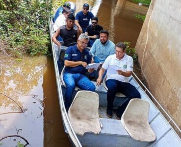 DNIT faz vistoria na ponte, mas quem precisa de interdição é a própria canoa
