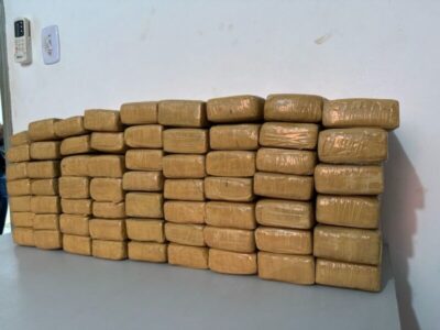 Polícia Militar apreende mais de 60 tabletes de maconha em São Pedro da Água Branca
