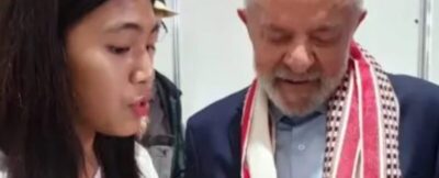 Mãe da jovem ativista que falou no G20 tem colar de ouro roubado no RJ