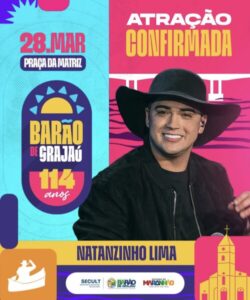 Natanzinho Lima nos 114 anos de Barão de Grajaú