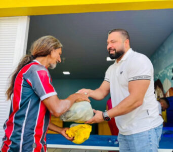 Jonilson Ribeiro e amigos distribuem mais de 1 tonelada de peixes…