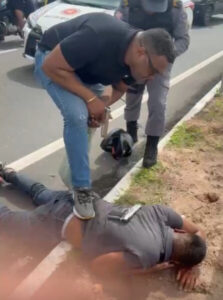 Policial Militar de folga prende assaltantes no Araçagy