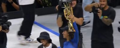 Rayssa Leal dá show e conquista o tricampeonato do SLS Super Crown