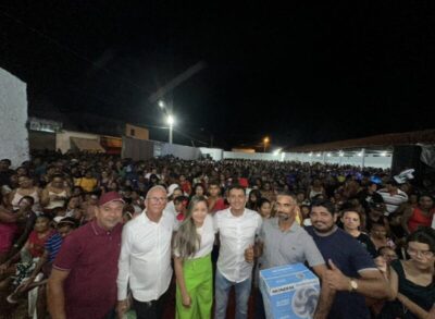 Pirapemas: Evento promovido pelo grupo Amovelar e empresário tem a participação de vereadores e lideranças políticas locais