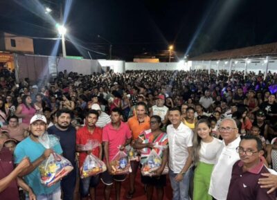 Empresário Matheus Mendes e lojas Amovelar realizam festa das mães em Pirapemas-MA