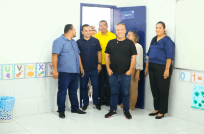 E tome entrega de escolas reformadas em Paço do Lumiar