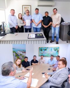 Iracema Vale participa de assinatura do ‘Mutirão Rua Nova’, que beneficiará Buriti, Belágua e Urbano Santos