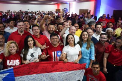 Dinistas lançam Camarão ao governo durante evento que lembrou legado de Flávio Dino