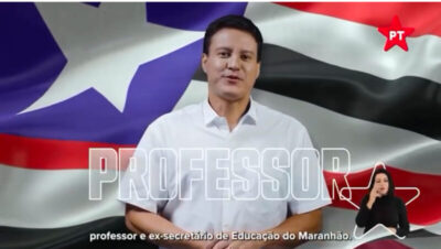 PT usa Felipe Camarão em propaganda do partido no Maranhão e sinaliza candidatura para 2026