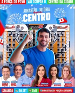 Gentil Neto realiza o Arrastão da Vitória nesta segunda-feira (30), em Caxias