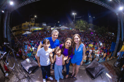 Neto e Thay Evangelista reúnem multidão na 30° festa do Dia das…
