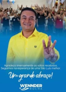 Wennder Rocha conquista 1° suplência de vereador e prepara voo mais alto na política