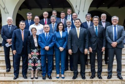 Weverton Rocha se reúne com Alcolumbre e Haddad para debater a pauta econômica