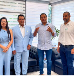 Prefeito Raimundinho fortalece parceria em Brasília com o senador Weverton em busca de benefícios para Presidente Dutra