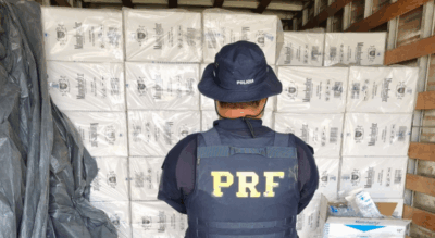 PRF apreende mais de 269 mil maços de cigarros contrabandeados no MA