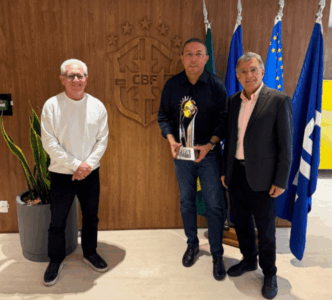 Naldir Lopes reforça parceria com a CBF para o esporte do Maranhão