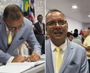 Fernando da Idalice toma posse como vereador e é eleito presidente da Câmara de Duque Bacelar