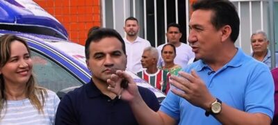 Josimar e Detinha entregam ambulância equipada para reforçar atendimento de urgência em Tutóia