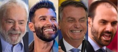 Nova pesquisa presidencial Quaest projeta cenários para 2026 com Lula, Gusttavo Lima, Jair e Eduardo Bolsonaro