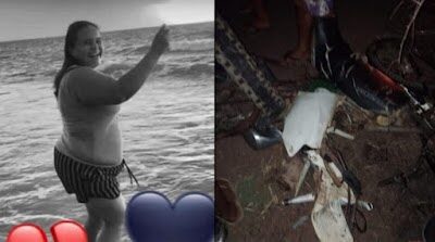 Mulher morre após colisão entre caminhonete e motocicleta, no povoado Leite