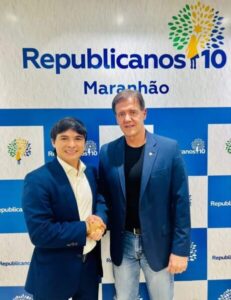JÚNIOR VIEIRA ASSUME PRESIDÊNCIA DO REPUBLICANOS EM SÃO LUÍS