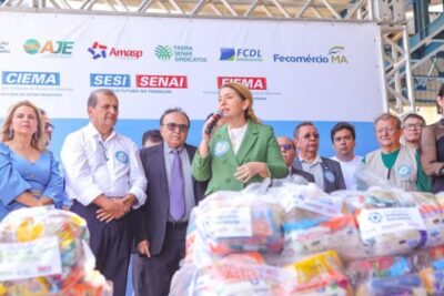 IRACEMA VALE PARTICIPA DA ENTREGA DE DOAÇÕES DA CAMPANHA “S.O.S. ENCHENTES: EMPRESA SOLIDÁRIA”