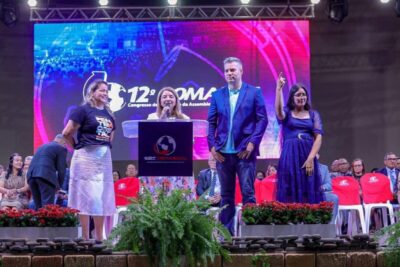 PRESIDENTE IRACEMA VALE PRESTIGIA 12° CONGRESSO DE MOCIDADE DA ASSEMBLEIA DE DEUS EM SÃO LUÍS