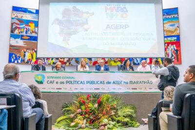 IRACEMA VALE PARTICIPA DA ABERTURA DO SEMINÁRIO SOBRE O CAF E POLÍTICAS PÚBLICAS DE ATER NO MARANHÃO