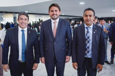 EM REUNIÃO COM MINISTRO DAS COMUNICAÇÕES, OSMAR FILHO DISCUTE MELHORIAS NA TELEFONIA MÓVEL DO ESTADO