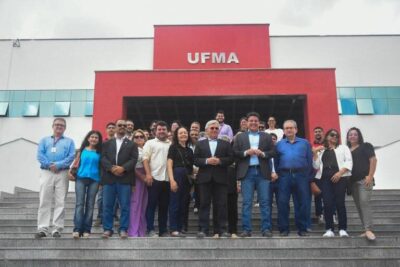 GOVERNADOR EM EXERCÍCIO, FELIPE CAMARÃO VISITA OBRAS DA UNIVERSIDADE FEDERAL DO MARANHÃO (UFMA)