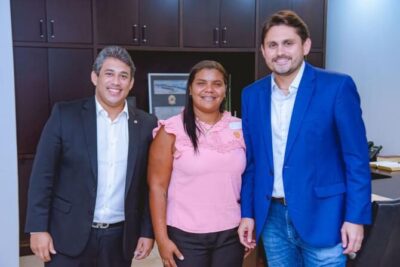 OSMAR FILHO SE REÚNE COM MINISTRO DAS COMUNICAÇÕES PARA TRATAR SOBRE CONECTIVIDADE EM CAJARI