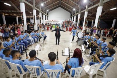GEDEMA REALIZA CONFRATERNIZAÇÃO NATALINA DOS ALUNOS DO PROGRAMA SOL NASCENTE