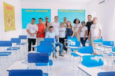 DEPUTADA IRACEMA VALE PRESTIGIA ENTREGA DE OBRAS NA CIDADE DE BELÁGUA