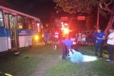 VÍDEO: MOTORISTA DE ÔNIBUS É EXECUTADO COM UM TIRO NA CABEÇA EM SÃO LUÍS