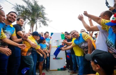 FAMEM PARTICIPA DA CERIMÔNIA DE ENTREGA DA ESTRADA QUE LIGA GUIMARÃES À PRAIA DE ARAOCA