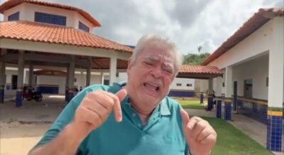 Sem prestígio político: Prefeito de Matões inaugura escola sem Brandão, Weverton e Juscelino