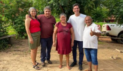 Matões: Cada vez mais forte, Gabriel Tenório recebe adesão de mais uma família