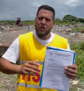Vereador Daniel Fiscal do Povo mostra solução para acabar com o lixão de Caxias