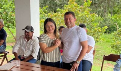 Aurélia Rakel recebe declaração de apoio de Luís Sousa em Duque Bacelar