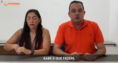 Nathanna e Dr Ricardo se pronunciam sobre ofensas e difamação em Matões