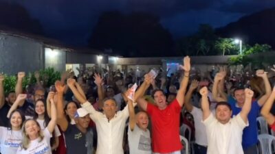 Professor Abdenaldo declara apoio a Gabriel Tenório em lançamento da pré-candidatura a vereador em Matões