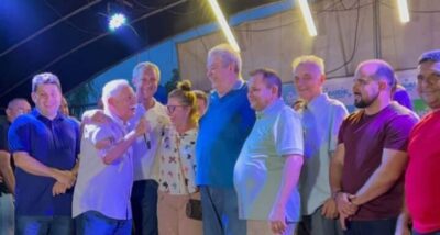 O olho ‘grandão’ do prefeito de Matões na obra dos outros em Parnarama