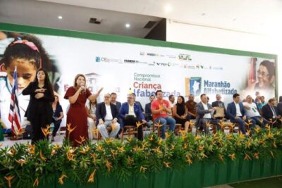 DEPUTADA IRACEMA VALE PARTICIPA DE LANÇAMENTO DO COMPROMISSO NACIONAL CRIANÇA ALFABETIZADA E PROGRAMA MARANHÃO ALFABETIZADO