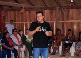 FELIPE CAMARÃO DIÁLOGA COM COMUNIDADES INDÍGENAS E VISTORIA ESCOLAS NO MUNICÍPIO DE MONTES ALTOS DO MARANHÃO