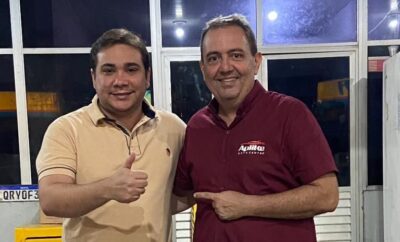 Lucas da Farmácia se fortalece com o apoio do empresário Arthur do Posto em Timon